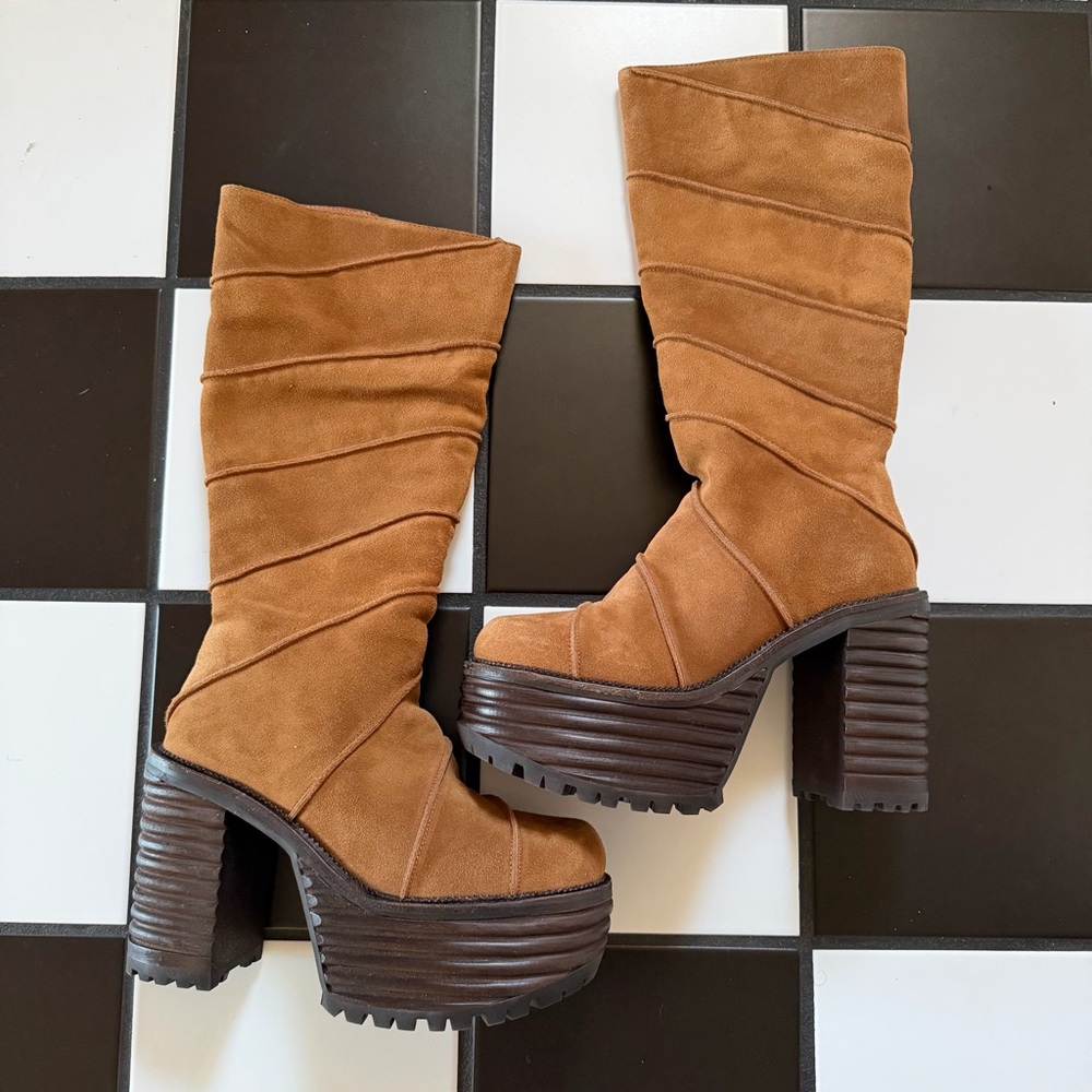 NEW Jeffrey Campbell cherrypie platform boots